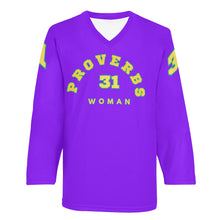 Load image into Gallery viewer, PROVERBS 31 Woman Jersey Long Sleeve Shirt