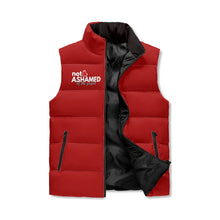 Load image into Gallery viewer, not ASHAMED Zip Up Puffer Vest