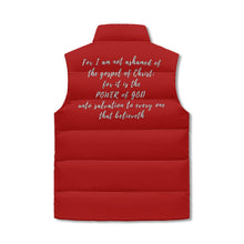 Load image into Gallery viewer, not ASHAMED Zip Up Puffer Vest