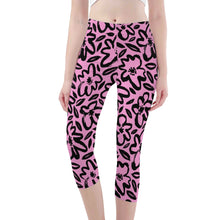 Load image into Gallery viewer, Pray More Say Less Capris Leggings