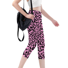 Load image into Gallery viewer, Pray More Say Less Capris Leggings