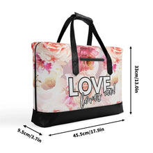 Load image into Gallery viewer, LOVE Loves Me Vegan Leather Briefcase