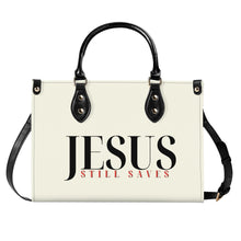 Load image into Gallery viewer, JESUS Still Saves Top Grain Leather Handbag