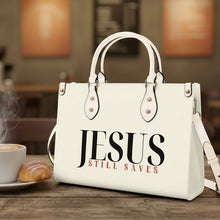 Load image into Gallery viewer, JESUS Still Saves Top Grain Leather Handbag