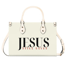 Load image into Gallery viewer, JESUS Still Saves Top Grain Leather Handbag