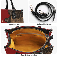 Load image into Gallery viewer, Blessed is She Top Grain Leather Handbag