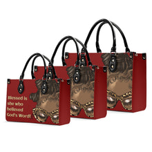 Load image into Gallery viewer, Blessed is She Top Grain Leather Handbag