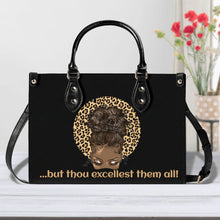 Load image into Gallery viewer, ...but thou excellest them all -Top Grain Leather Handbag