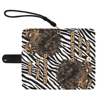 Load image into Gallery viewer, Daughter of the King Phone Flip Case Vegan Leather Cover