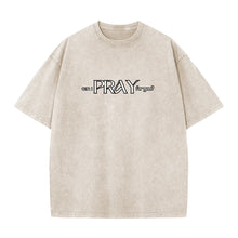 Load image into Gallery viewer, can i PRAY for you? Vintage Short Sleeve T-Shirts