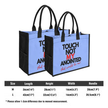 Load image into Gallery viewer, TOUCH NOT Canvas Tote Bag(3 layers)