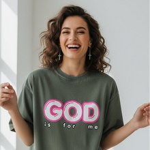 Load image into Gallery viewer, GOD is for me Vintage Short Sleeve T-Shirts