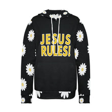 Load image into Gallery viewer, JESUS RULES Women's Long Sleeve Fleece Hoodie new