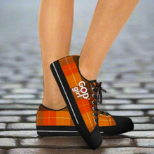 Load image into Gallery viewer, GODs girl Low Top Canvas Shoes - Customized Tongue