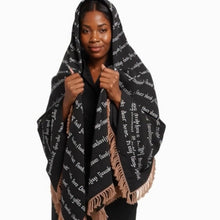 Load image into Gallery viewer, Psalms 91 Ultra-Soft Fringe Blanket 60"x80"