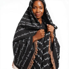 Load image into Gallery viewer, Psalms 91 Ultra-Soft Fringe Blanket 60"x80"