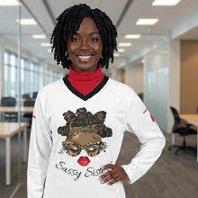 Load image into Gallery viewer, Sassy Sister Jersey Long Sleeve Shirt