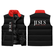 Load image into Gallery viewer, JESUS still saves Zip Up Puffer Vest