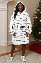 Load image into Gallery viewer, i am Women's Adult Hooded Blanket Shirt