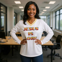 Load image into Gallery viewer, JESUS IS LORD Jersey Long Sleeve Shirt