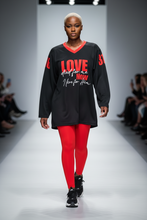 Load image into Gallery viewer, LOVE died for me... Hockey Jersey Long Sleeve Shirt