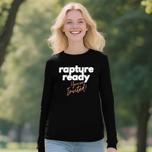 Load image into Gallery viewer, RAPTURE READY Crew Neck Long Sleeve T-shirts