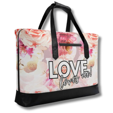 Load image into Gallery viewer, LOVE Loves Me Vegan Leather Briefcase