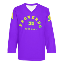 Load image into Gallery viewer, PROVERBS 31 Woman Jersey Long Sleeve Shirt