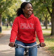 Load image into Gallery viewer, PRAY earnestly fervently effectively Hoodie
