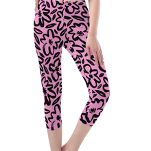 Load image into Gallery viewer, Pray More Say Less Capris Leggings