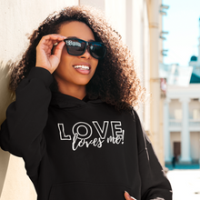 Load image into Gallery viewer, LOVE loves me! Embroidered Hoodie