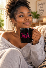 Load image into Gallery viewer, Jah Black Glossy Mug