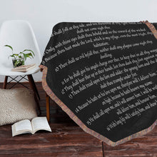 Load image into Gallery viewer, Psalms 91 Ultra-Soft Fringe Blanket 60"x80"