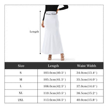 Load image into Gallery viewer, GOD is LOVE Fishtail Long Skirt