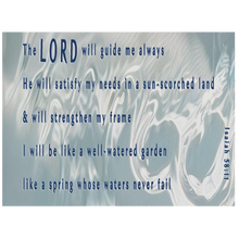 Load image into Gallery viewer, Isaiah 58:11 Canvas Prints Framed Wall Arts -(3:4 size)