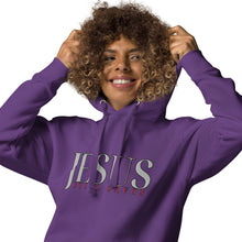 Load image into Gallery viewer, JESUS Still Saves Embroidered Hoodie