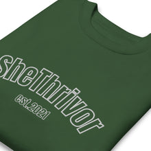 Load image into Gallery viewer, SheThrivor Premium  Embroidered Sweatshirt
