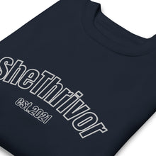 Load image into Gallery viewer, SheThrivor Premium  Embroidered Sweatshirt