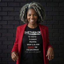 Load image into Gallery viewer, SHETHRIVOR t-shirt