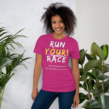 Load image into Gallery viewer, RUN YOUR RACE T-shirt