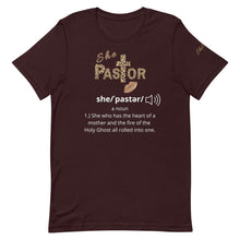 Load image into Gallery viewer, She Pastor Definition T-Shirt