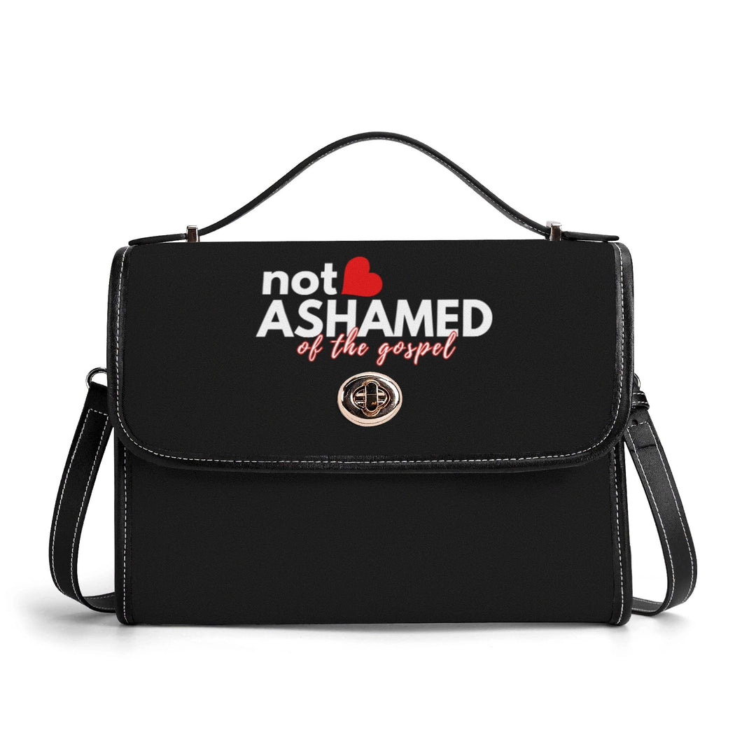 Not Ashamed Leather Satchel Purse