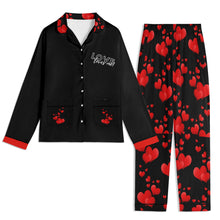 Load image into Gallery viewer, LOVE Loves Me Ladies Nightwear Pajama Set
