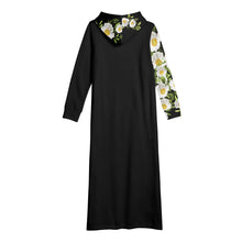 Load image into Gallery viewer, SheThrivor Mantra Long Hooded Dress
