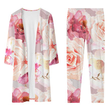 Load image into Gallery viewer, It is Well -Long Sleeve Cardigan and Leggings Sets
