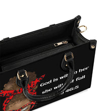 Load image into Gallery viewer, God is Within Her Top Grain Leather Handbag
