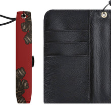 Load image into Gallery viewer, Blessed is She..Phone Flip Case Vegan Leather Cover
