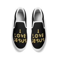 Load image into Gallery viewer, I LOVE JESUS Me Slip-On Shoes

