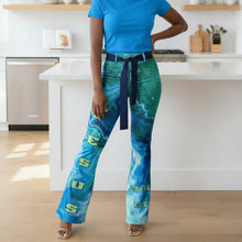 Load image into Gallery viewer, JESUS LOVES YOU Womens Flare Pants

