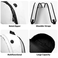 Load image into Gallery viewer, PSALMS 91 Twill (PU) Leather Backpack
